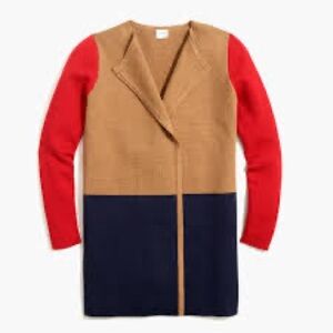J. Crew Colorblock Cardigan XS